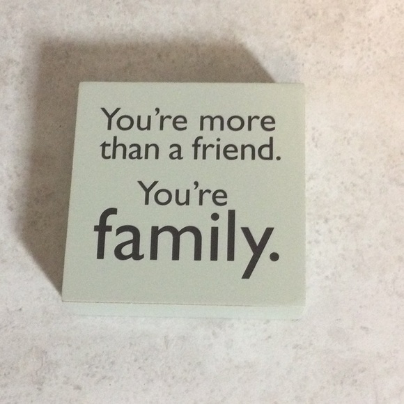 Hallmark 4” You’re More Than a Friend sign - Picture 2 of 6